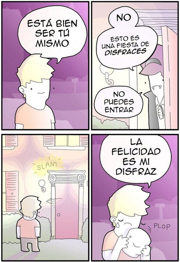disfraz,felicidad,fiesta,mismo,triste