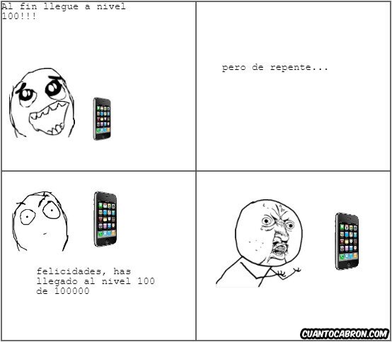 100,asco,juego,nivel
