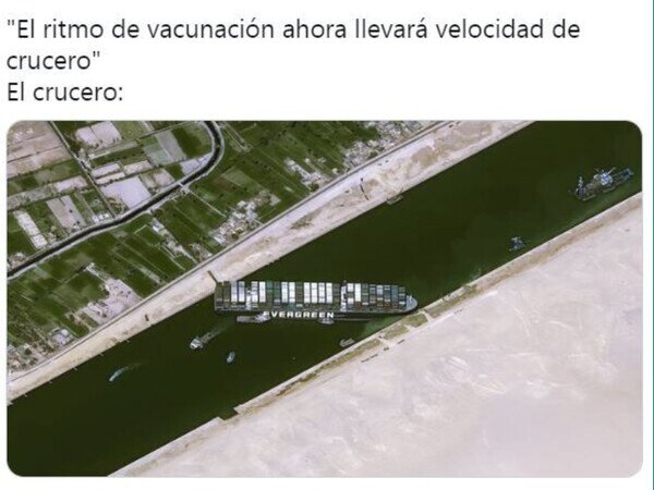 barco,canal de suez,coronavirus,crucero,evergreen,vacuna,velocidad
