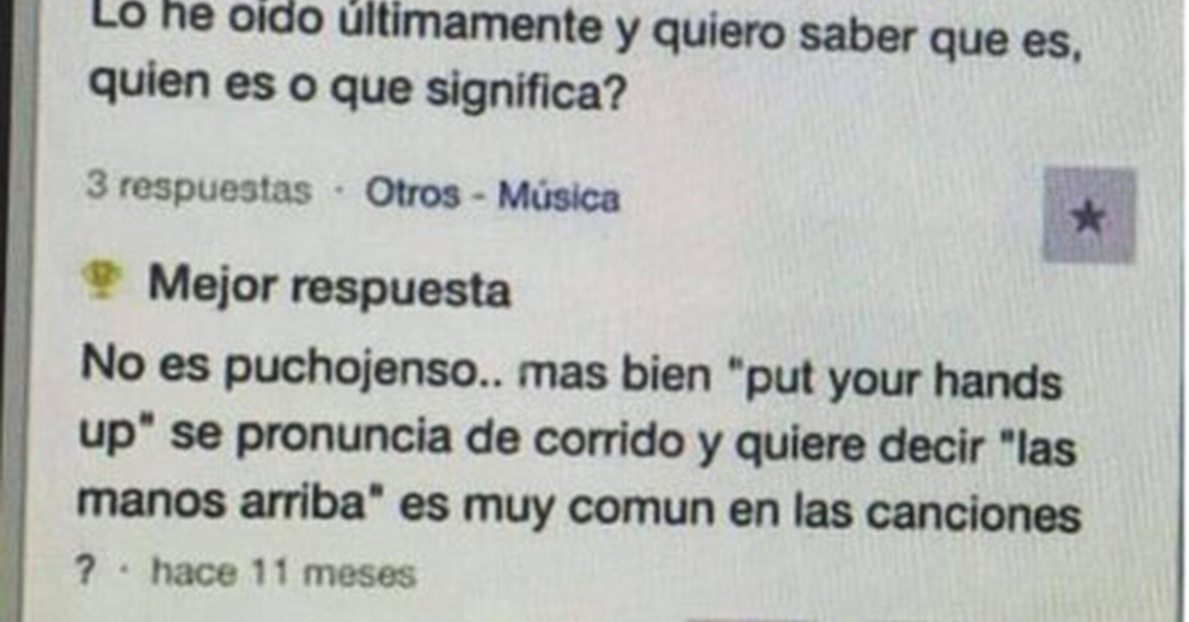 Cuánto cabrón / Descanse en Paz Yahoo Respuestas