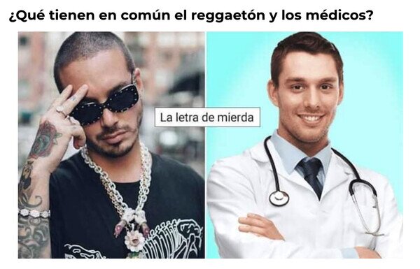 común,letra,médicos,reggaeton