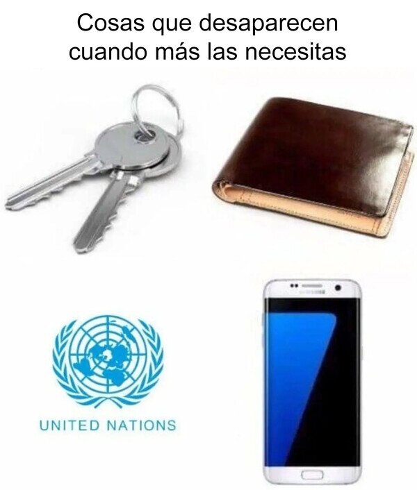 Meme_otros - ¿Alguien ha visto a la ONU?