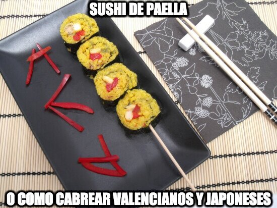 Meme_otros - Sushi de paella