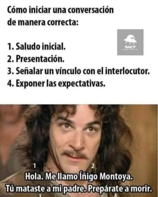 Meme_otros - Íñigo Montoya, un buen ejemplo