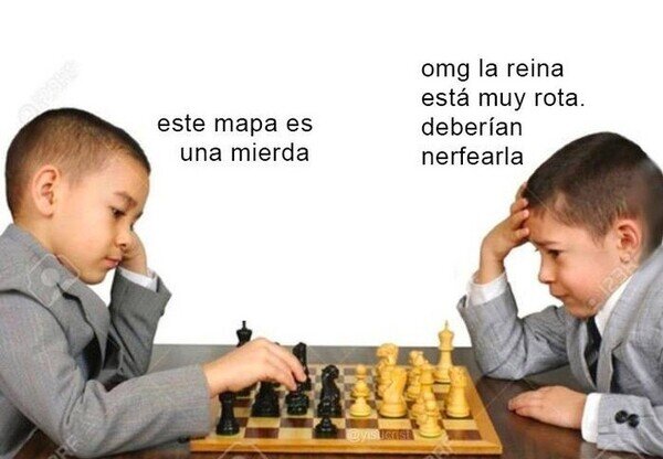 Meme_otros - Si el ajedrez se hubiera inventado ahora
