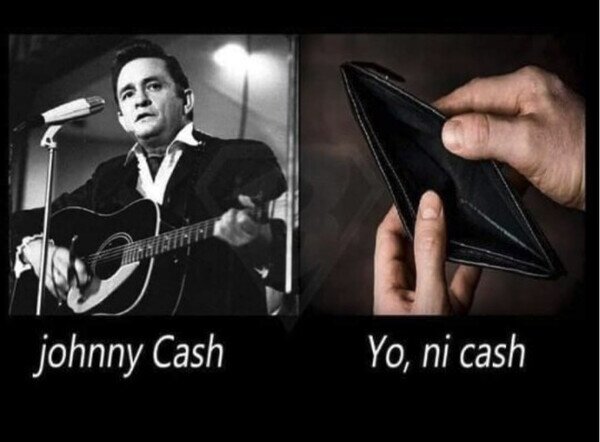 cantante,cash,dinero,Jonny Cash,música,pobre,yo
