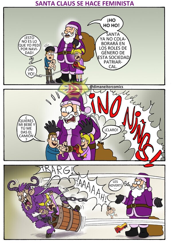 Otros - Santa Claus feminista