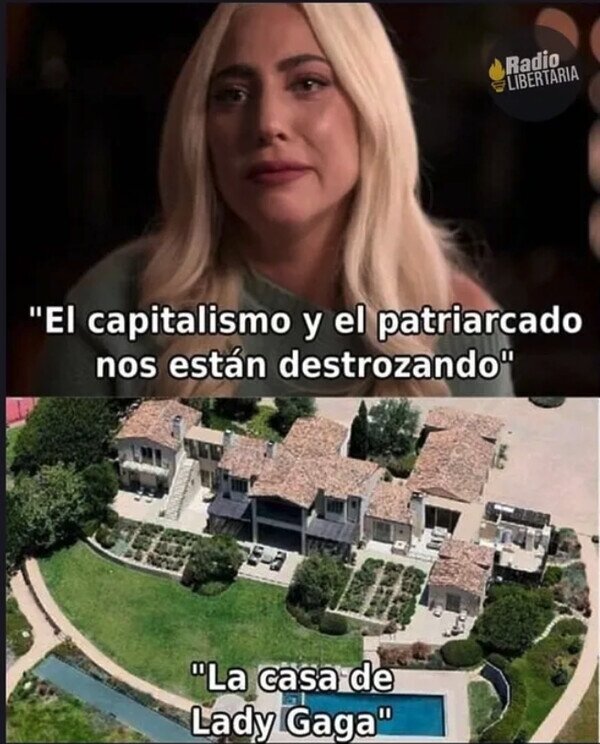 capitalismo,casa,Lady Gaga,millonaria