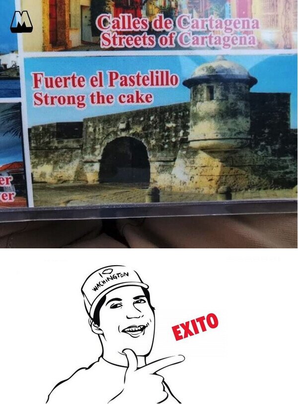 Cartagena,castillo,inglés,pastel,traductor
