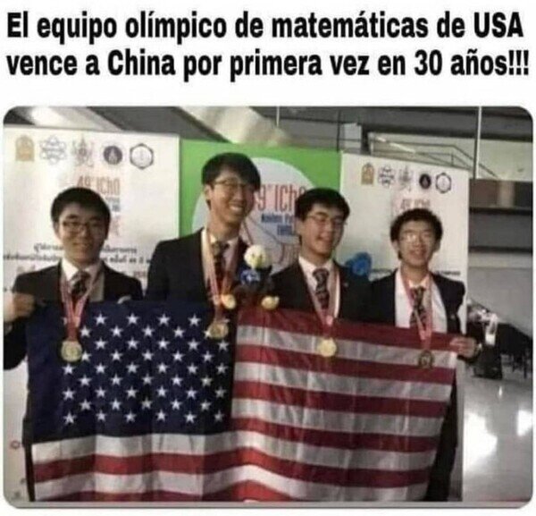 China,chinos,EEUU,ganar,matemáticas