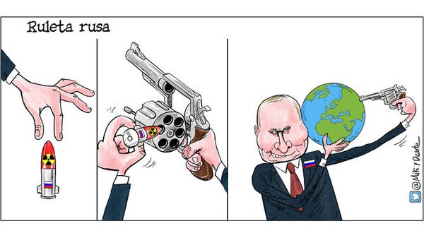 guerra,invasión,mundo,Putin,ruleta,rusa,Rusia,Ucrania