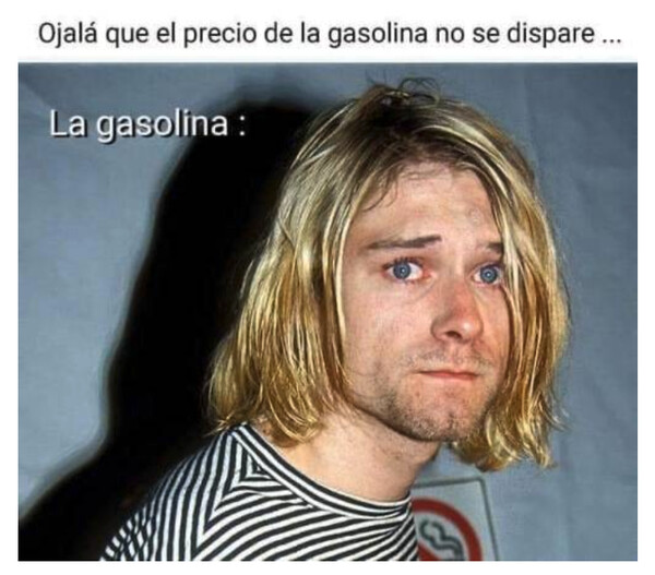 disparar,gasolina,Kurt Cobain,precio