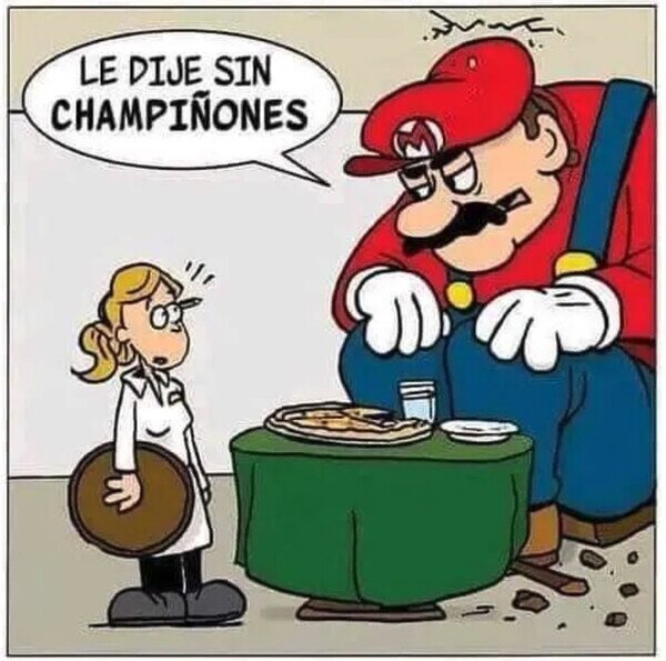 champiñones,comer,crecer,Super Mario