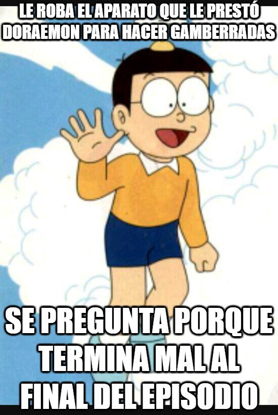 Meme_otros - Nobita y el karma