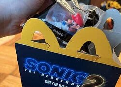 Enlace a Mario se coló en la caja de Sonic
