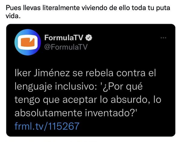 Otros - Iker Jiménez quejándose de los invents