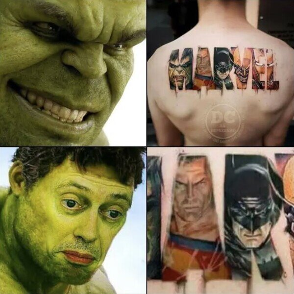 batman,héroes,marvel,superman,tatuaje