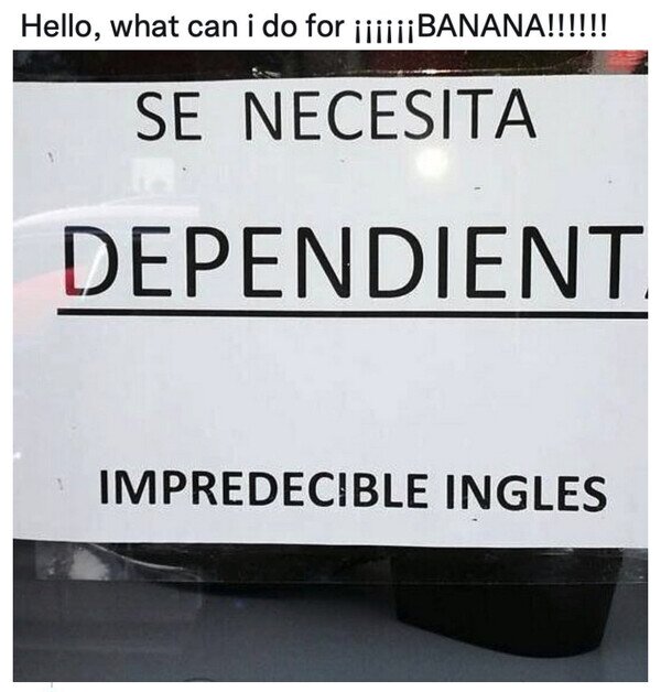 banana,impredecible,imprescindible,inglés