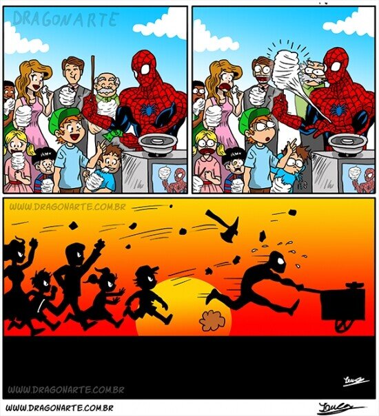 Allthethings - ¿Cuál sería la nueva profesión de Spiderman si dejase de ser héroe?