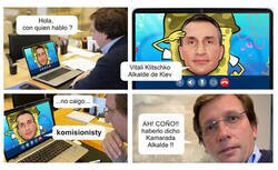 Enlace a A Almeida le cuelan una videollamada Fake del Alcalde de Kiev