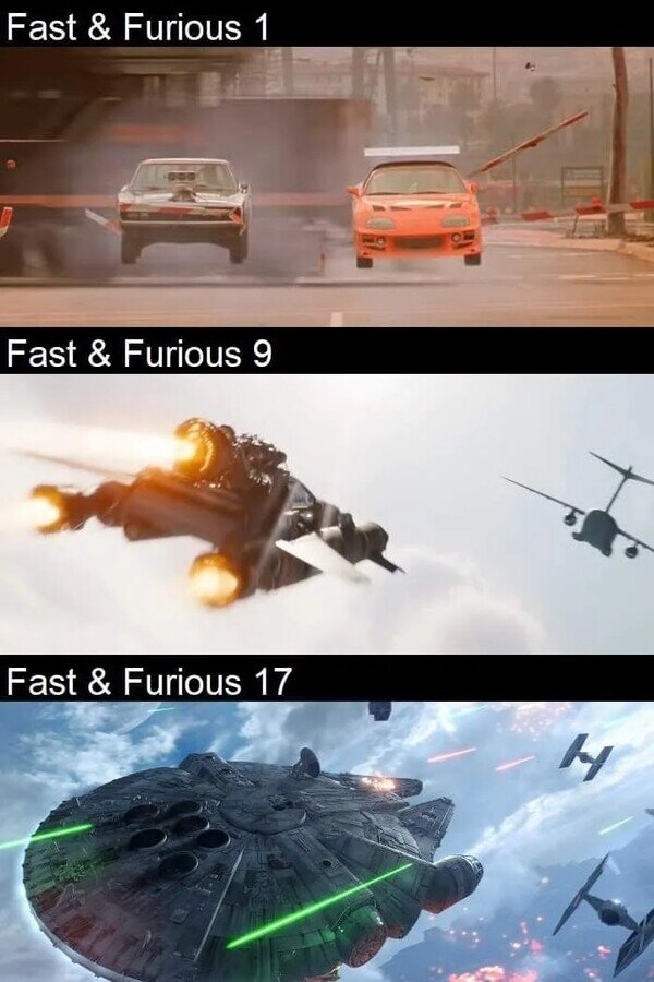 coches,Fast & Furious,naves,películas,volar