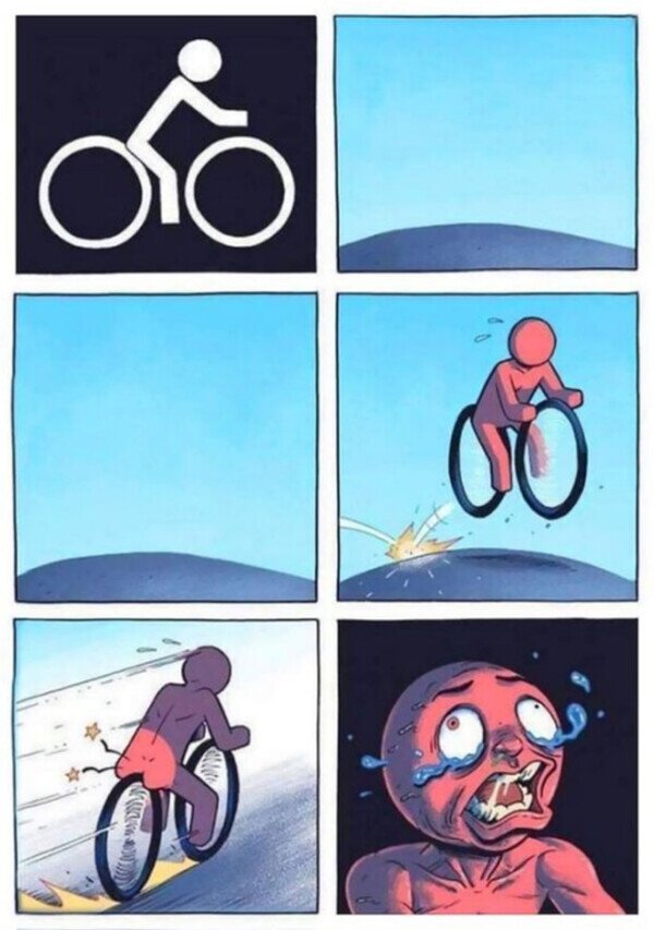 bicicleta,ruedas,señal