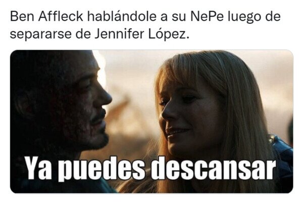 Ben Affleck,descansar,famosos,Jennifer López,pareja