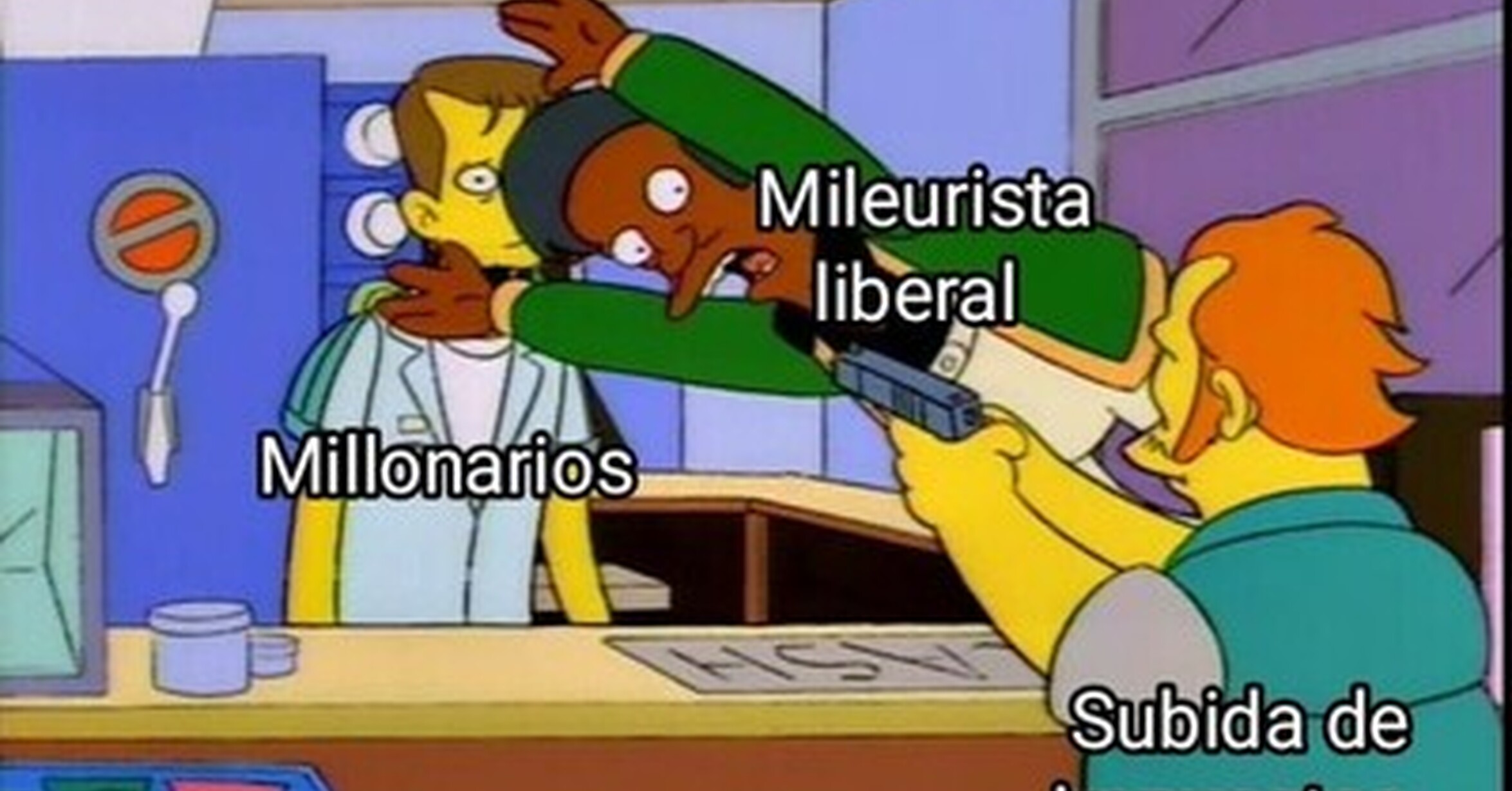 Cuánto cabrón / Cada vez que se habla de poner un nuevo impuesto a las 