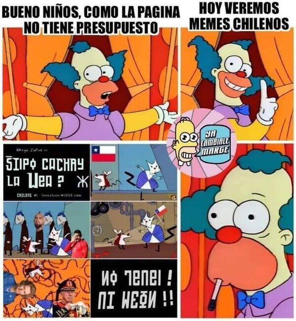 chilenos,Krusty,memes,wtf