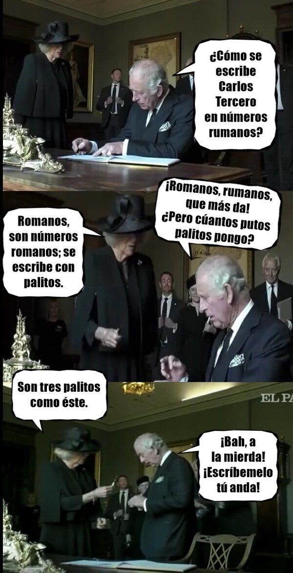 Meme_otros - Carlos palito, palito, palito...