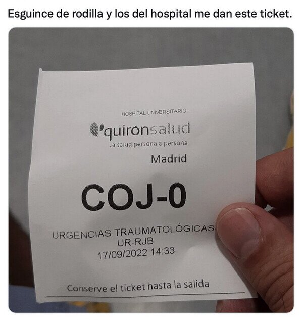 cojo,hospital,pierna,ticket,troll