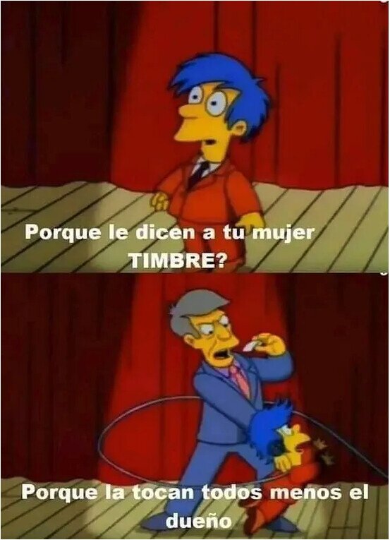 chiste,dueño,mujer,timbre,tocar
