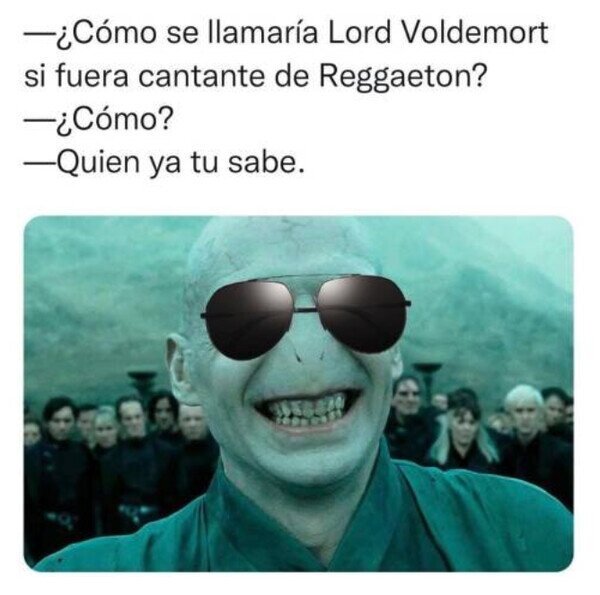 cantante,Harry Potter,reggaeton,Voldemort