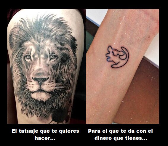 Meme_otros - Tatuajes, los que gustan y los que sólo te puedes hacer...
