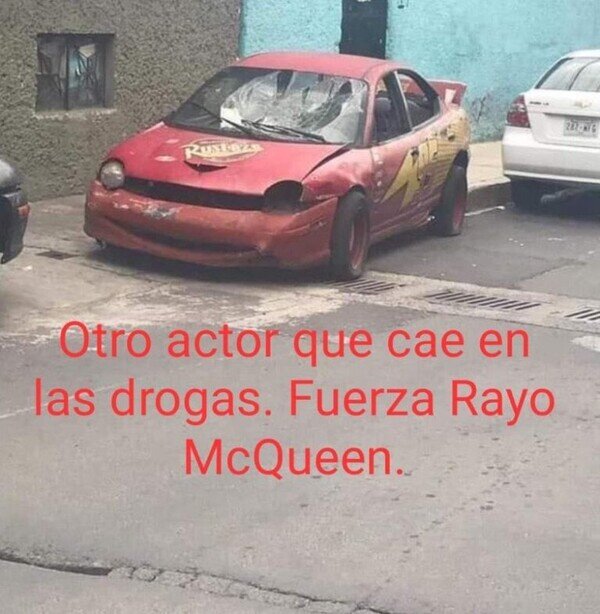 actor,Cars,drogas,Rayo Mcqueen