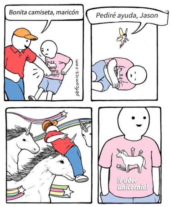 Meme_otros - Nunca subestimes el poder del unicornio