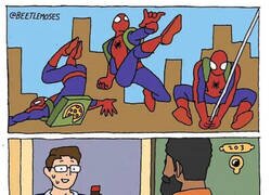 Enlace a Spiderman no podría ser repartidor