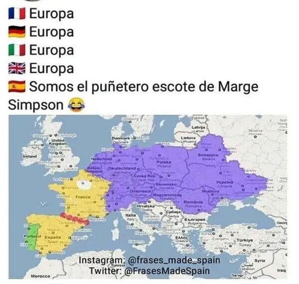 escote,España,Europa,Marge,Simpson