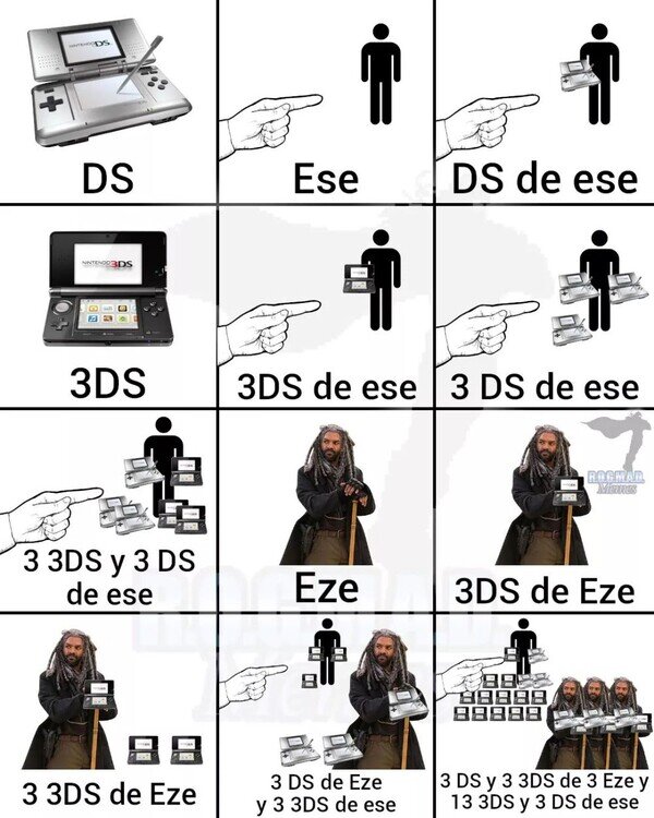 3DS,DS,ese,Eze,tontería