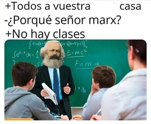 clases,Karl Marx,profesor