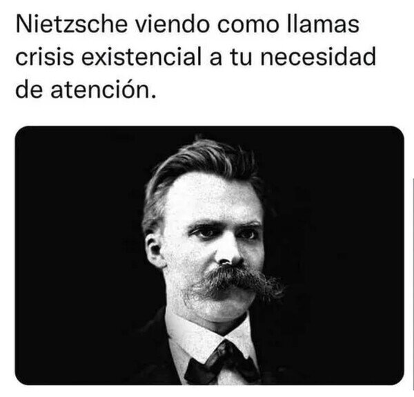 Meme_otros - ¿Qué pensaría Nietzsche?