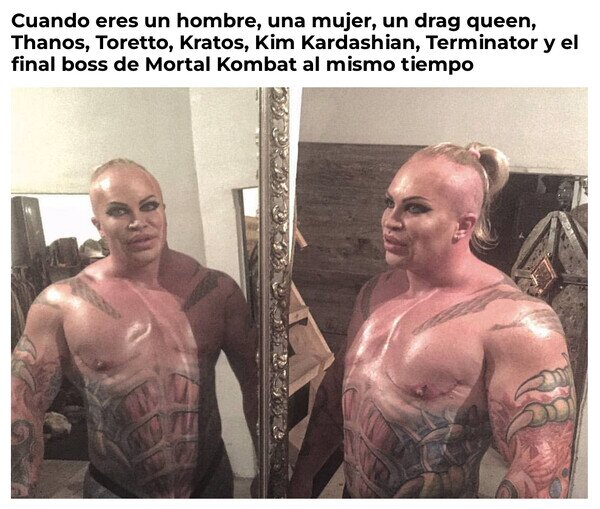drag queen,hombre,mujer,parecidos,thaos,villano