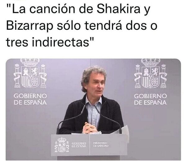 Fernando Simón,indirectas,Piqué,Shakira