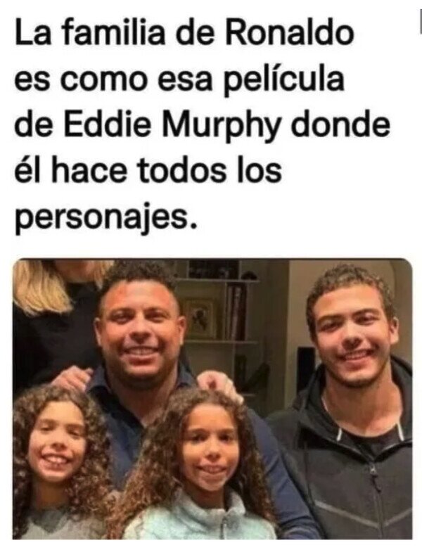 Meme_otros - La familia Ronaldo