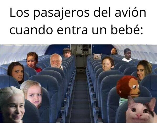 avión,bebé,llorar,pasajeros