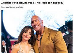 Enlace a The Rock con Cabello
