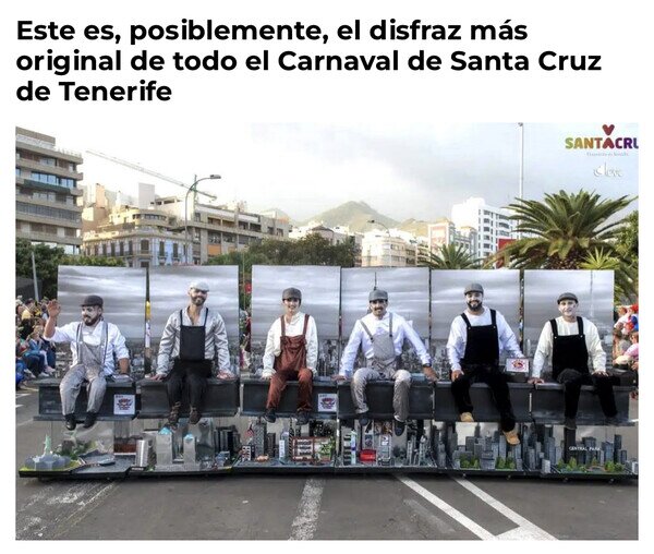 Carnaval,disfraz,obreros,Tenerife