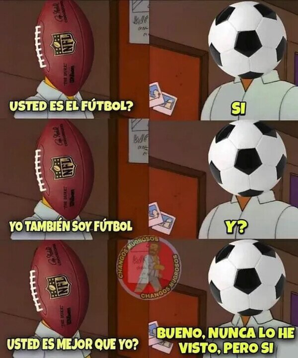 Meme_otros - Fútbol vs fútbol