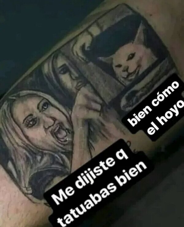 gato,meme,piel,tatuaje