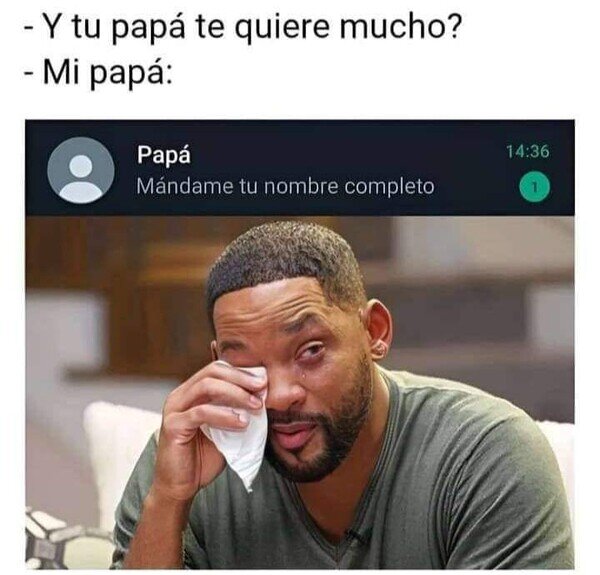 Meme_otros - Papá, por favor...